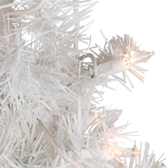 Northlight 2ft. Pre-Lit Slim Tinsel Artificial Christmas Tree